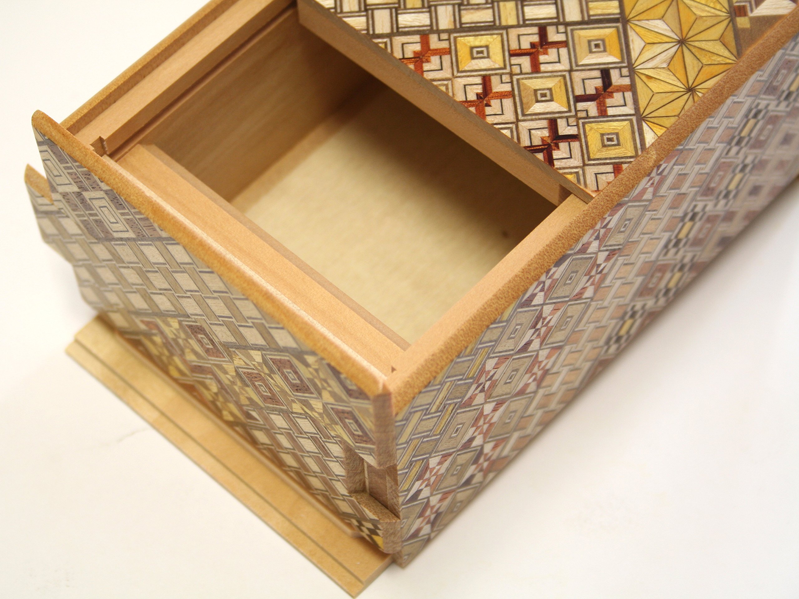 Amazon.co.jp: 寄木細工 秘密箱21回＋1仕掛け 小寄木 箱根丸山物産